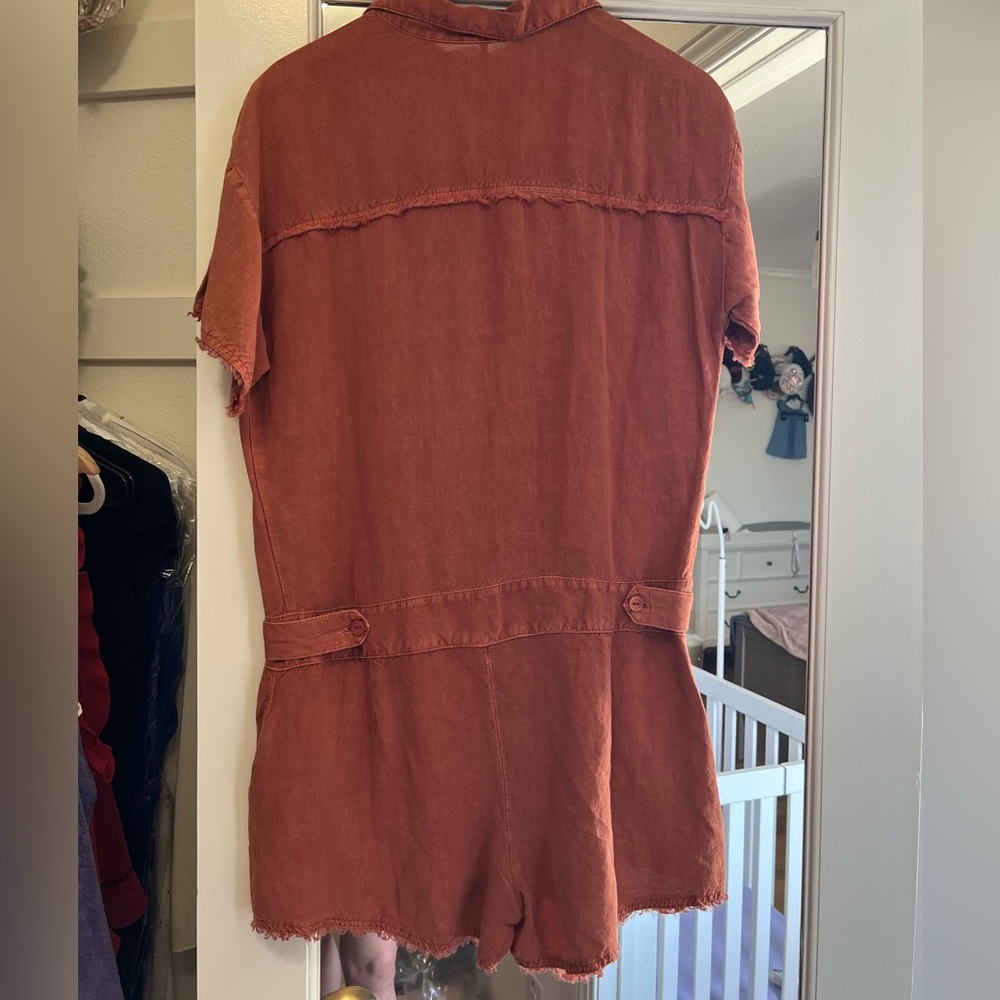 New Yfb Felix Romper In Paprika - image 4